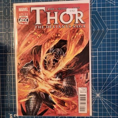 THOR: DEVIANTS SAGA #5 9.0+ MARVEL COMIC BOOK U-52