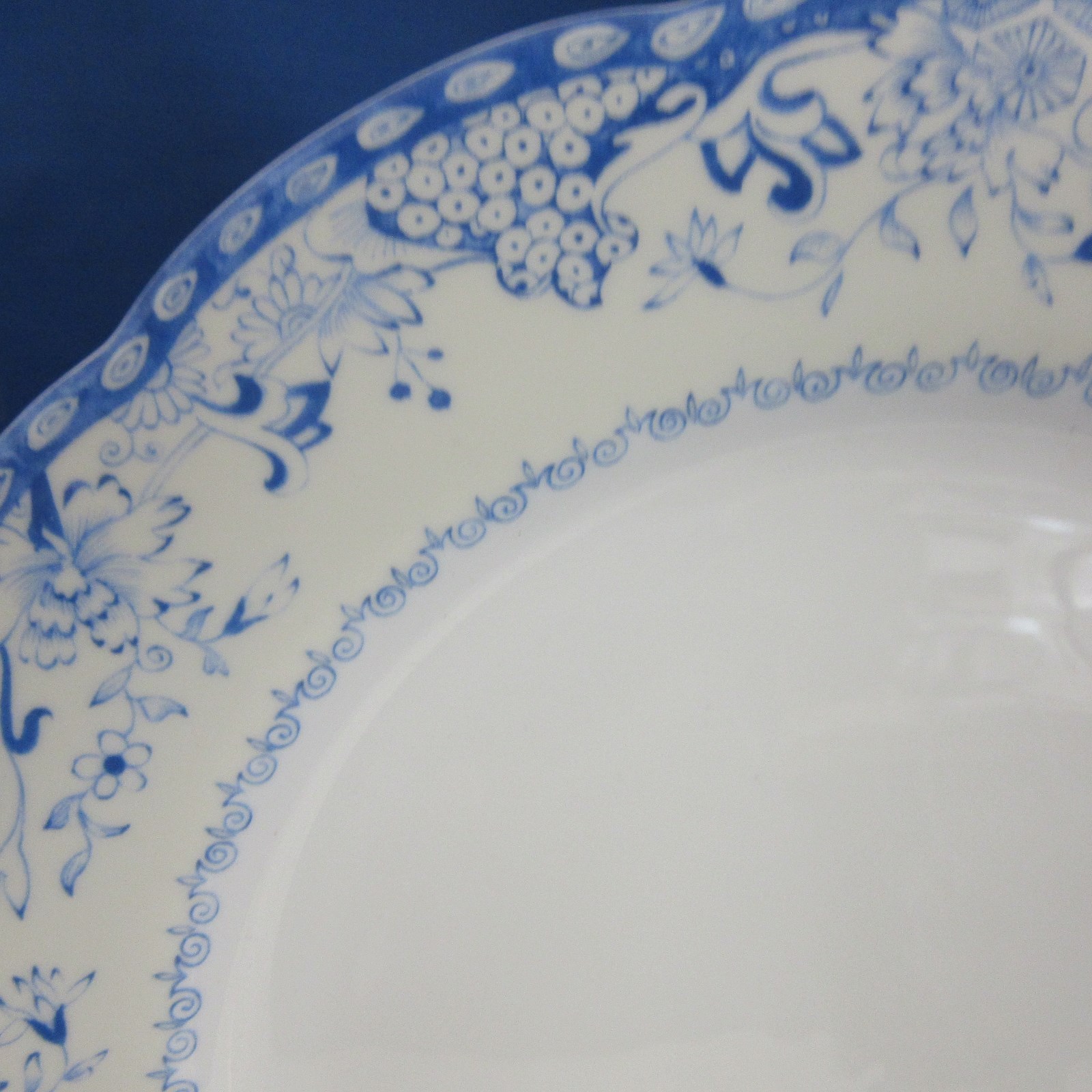 Dinner plate - Mottahedeh Virginia Blue- NWT