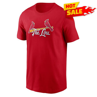 HOT SALE! St. Louis Cardinals  Red 2024 City Connect T-Shirt, S-5XL, Free Ship