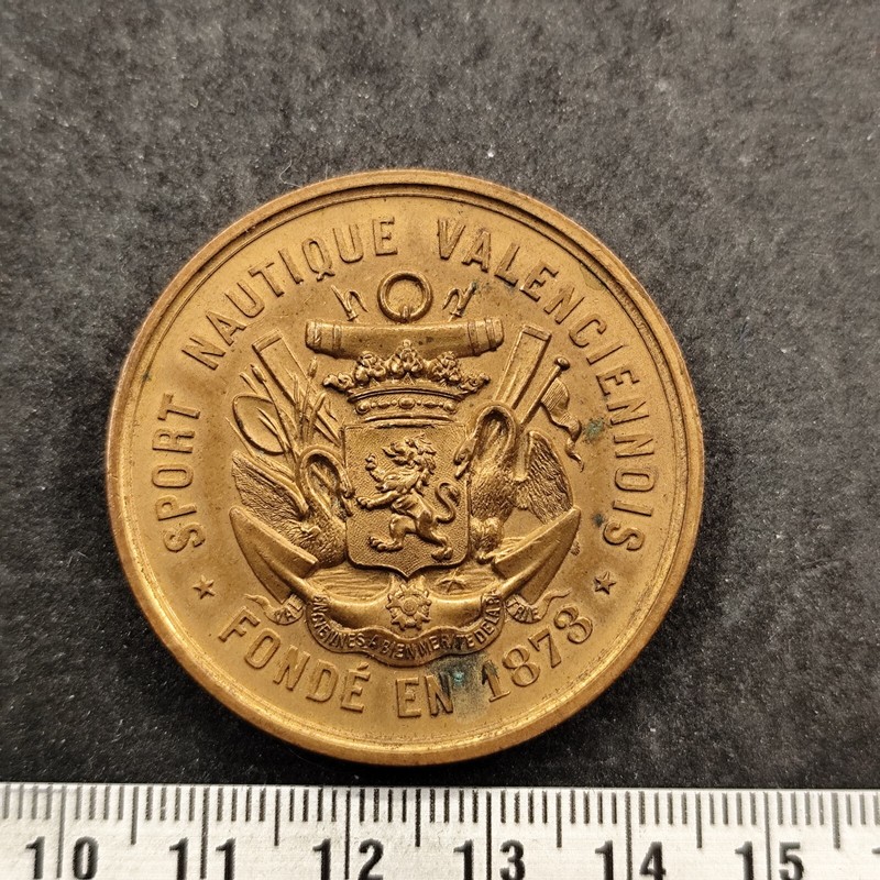 Medaille Sport Nautique Valenciennois Ref01025