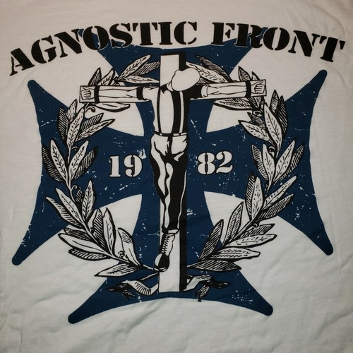 AGNOSTIC FRONT レアTシャツ nyhc HARDCORE バンドT Agnostic Front - Vintage Y2K - NYHC Hardcore Punk Rock Band