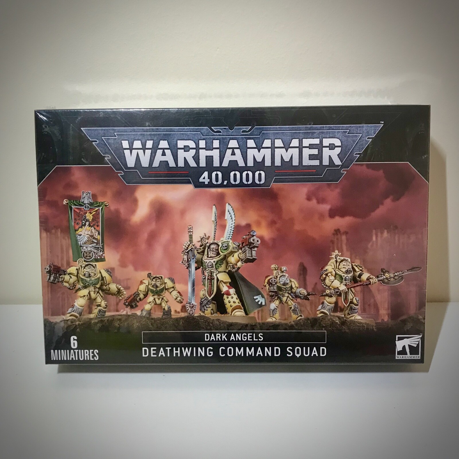 Warhammer ブラックドラゴン モデルキット Warhammer 40k Deathwing Assault box Commission painted brand