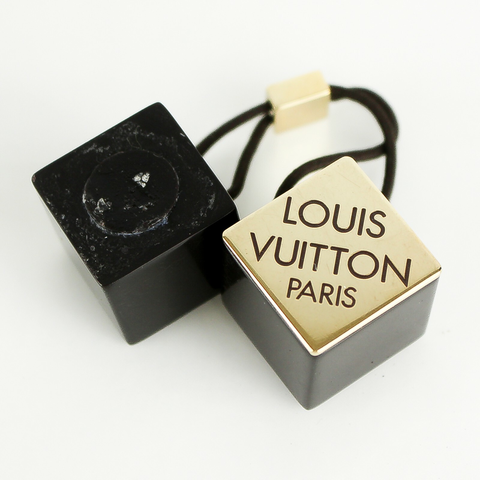 LOUIS VUITTON ヘアピン ゴールド ブラック 7648_0.jpg