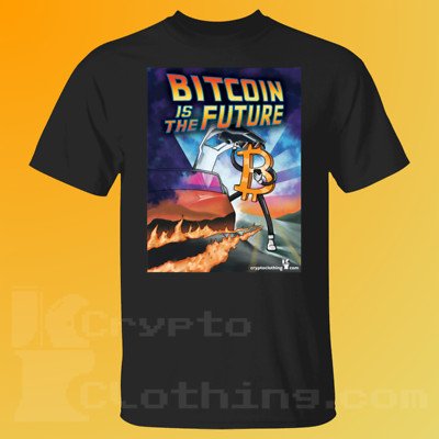 Bitcoin BTC Crypto Cryptocurrency Altcoin HODL White T-Shirt UPC79