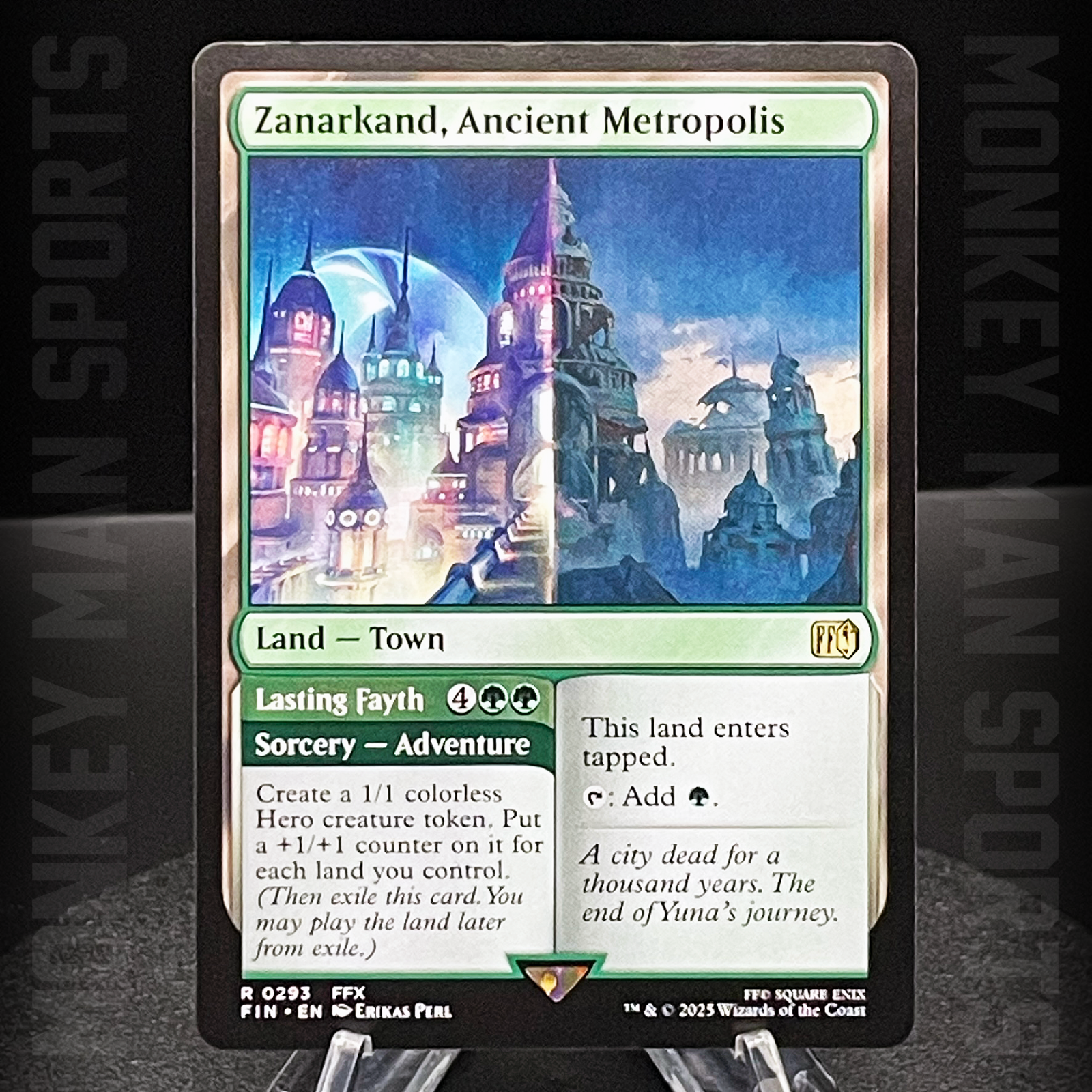 Magic MTG Final Fantasy - Zanarkand, Ancient Metropolis - FIN R 0293 MINT