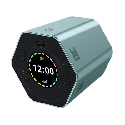 Pomodoro Timer Mute Hexagon Magnetic Flip Timer for Work Cooking Task