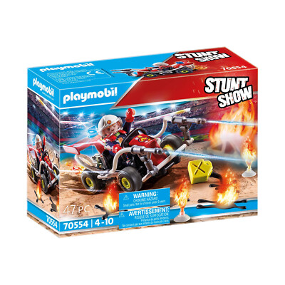 Конструктор Playmobil Stunt Show Fire Quad 70554 НОВЫЙ В НАЛИЧИИ