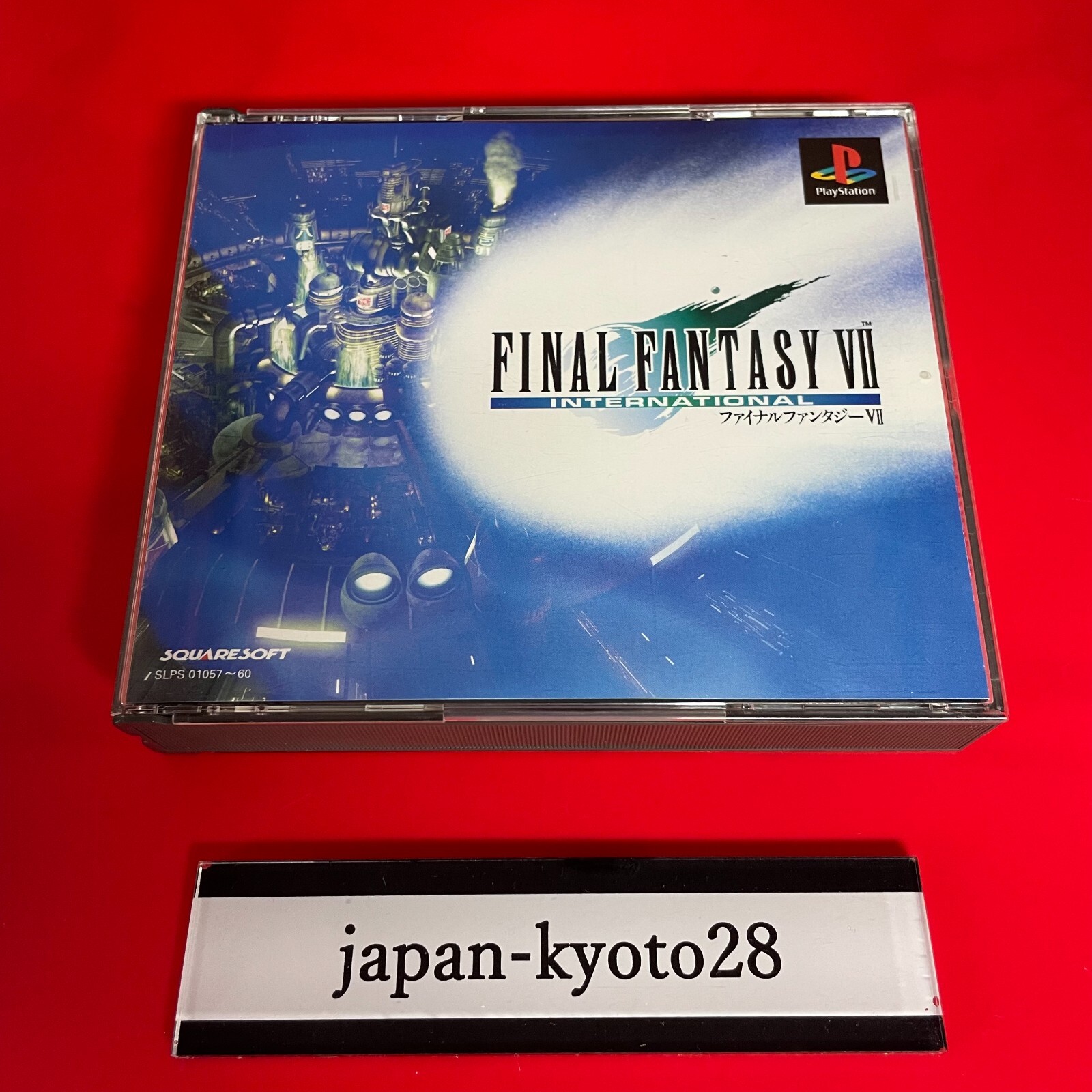 PSファイナルファンタジーⅦ INTERNATIONAL FINAL FANTASY VII 7 International PS1 Playstation ccc For JP