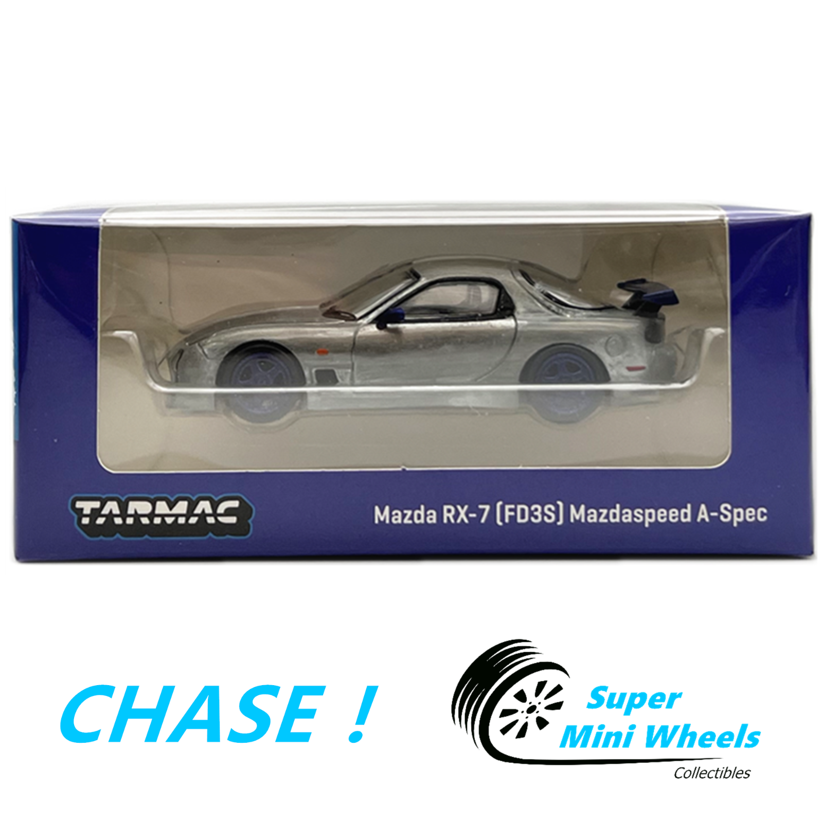 CHASE ! Tarmac Works 1:64 Mazda RX-7 FD3S Mazdaspeed A-Spec