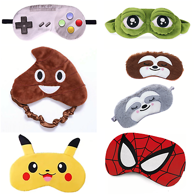 Eye masks Men s Boys kids Marvel Children s Travel Blindfold Sleep