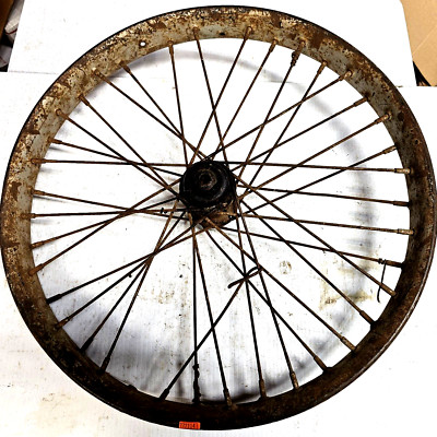 OE 1925-1927 J JD Front Wheel 3901-25 Springer 21'' Harley Frame Axle Spokes O114