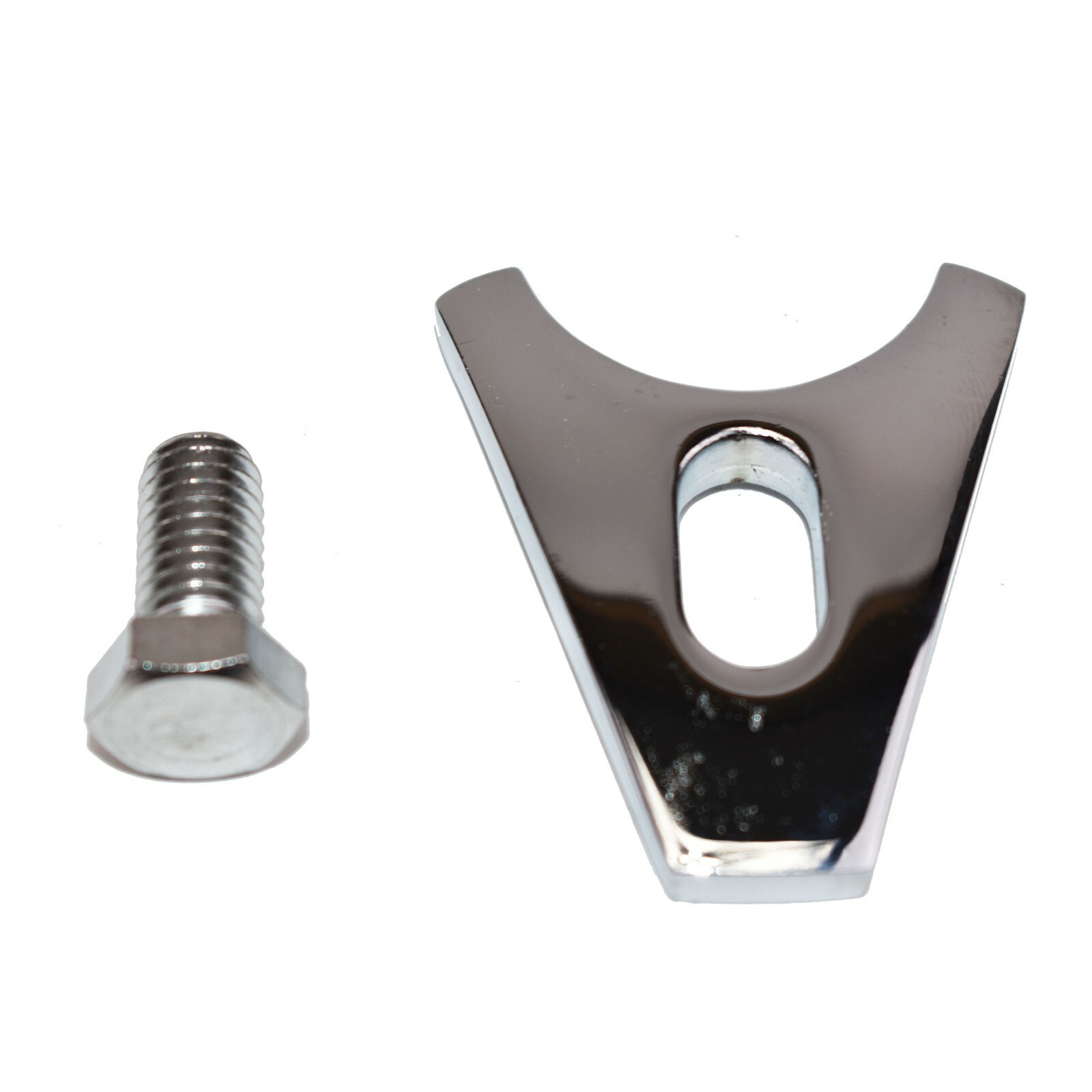 SBC BBC Distributor Clamp Hold Down Chrome Small Big Block Chevy Clamp