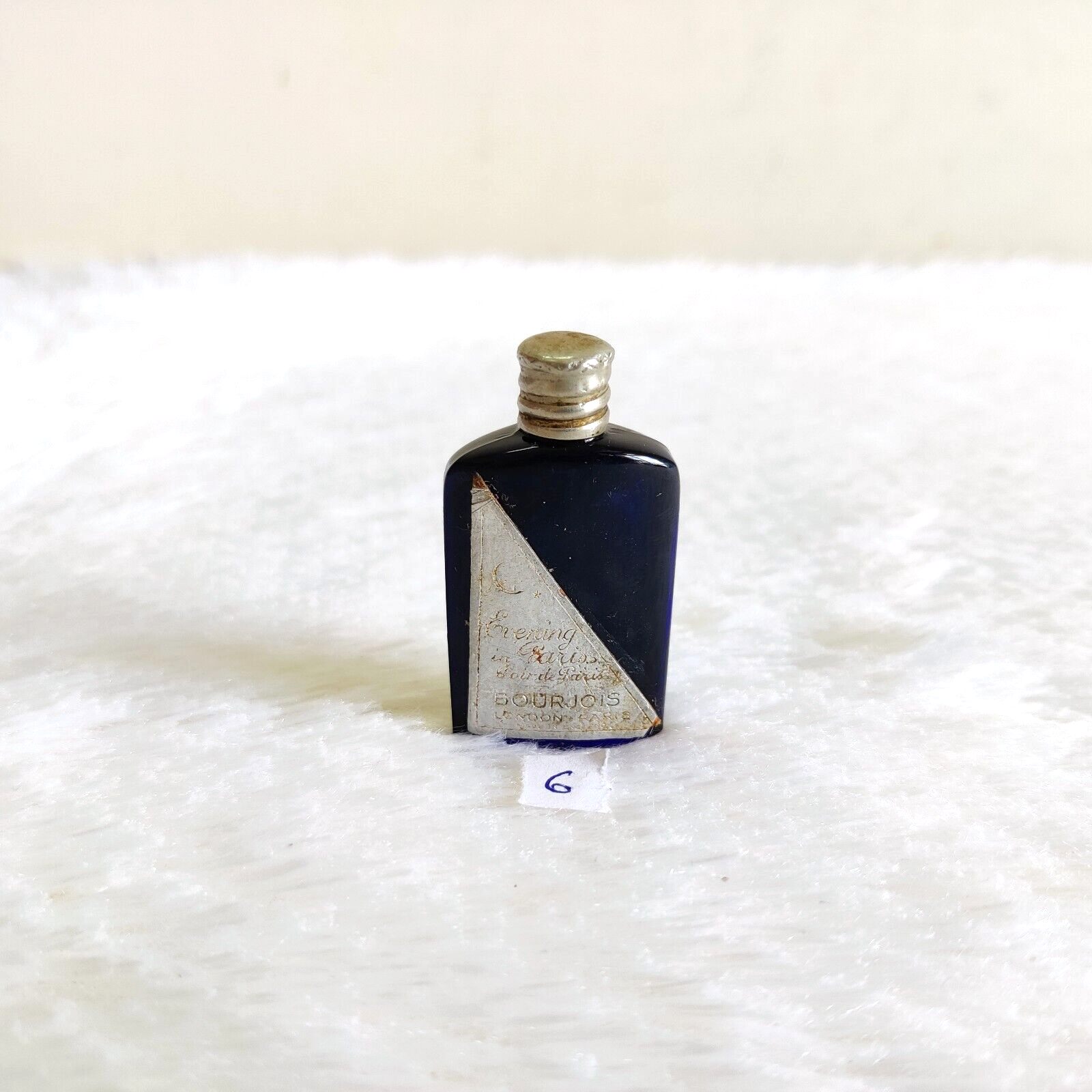 1940s Vintage Evening In Paris Bourjois Perfume Bottle
