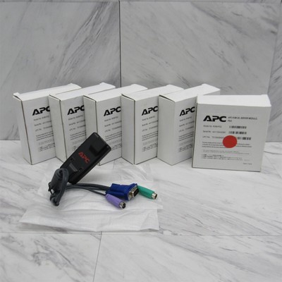 6 LOT - NEW APC KVM-PS2 PS/2 2G KVM Switch Server Module Cable