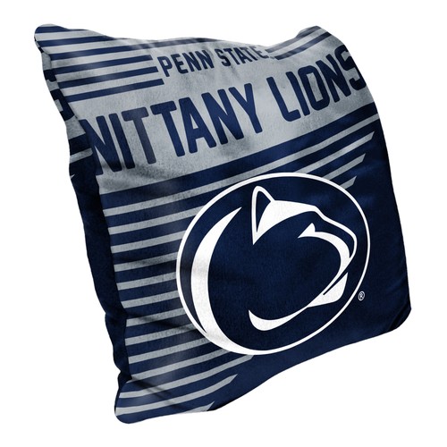 Бархатная декоративная подушка в полоску Northwest NCAA Penn State Nittany Lions, 16x16