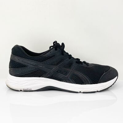 

Asics Mens Gel Contend 6 1011A667 Черные повседневные кроссовки, размер 10,5, Черный, Gel Contend 6
