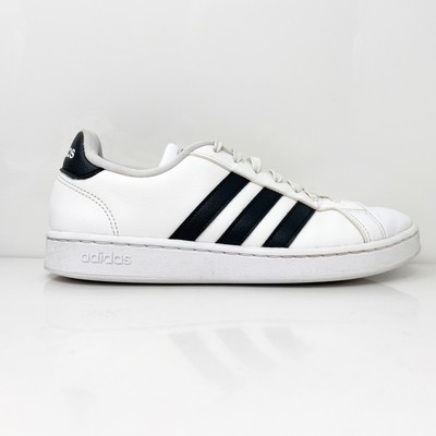 

Adidas Womens Grand Court F36483 Белая повседневная обувь Кроссовки Размер 9, Белый, Grand Court