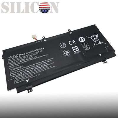Battery for HP Spectre X360 13-AC 13-W0 Series 13-W013DX SH03 SH03XL HSTNN-LB7L