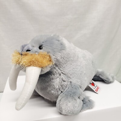 Ganz Webkinz HM332 Walrus Plush Stuffed Animal No Code 8''