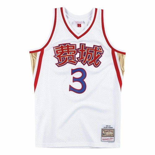 Мужская футболка Mitchell & Ness NBA CNY Swingman 76ers 96 Allen Iverson