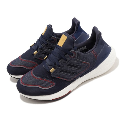 

Adidas Ultraboost 22 Shadow Темно-синий Белый Мужчины Повседневная обувь для бега Кроссовки GX9146, Multi-coloured, Ultraboost 22