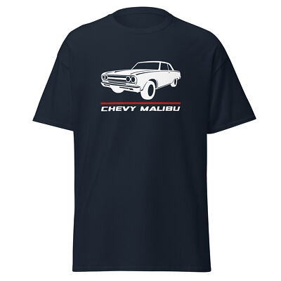 Premium T-shirt For Chevrolet Chevy Malibu 1965 Enthusiast Birthday Gift