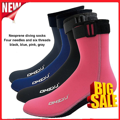 3mm Thermal Wetsuit Boots Rafting Snorkeling Sailing