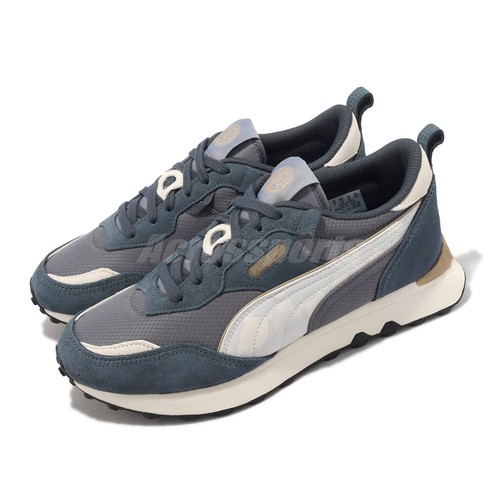 

Puma Rider FV CNY Papermaking FS Китайский Новый год Серый Синий Белый Мужчины 392946-02, Rider Fv Cny Papermaking Fs