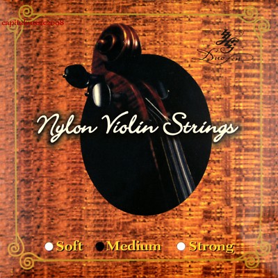 Nylon violin Strings Perlon Core Duofen Brand For violins (1/8''-4/4'') Size 