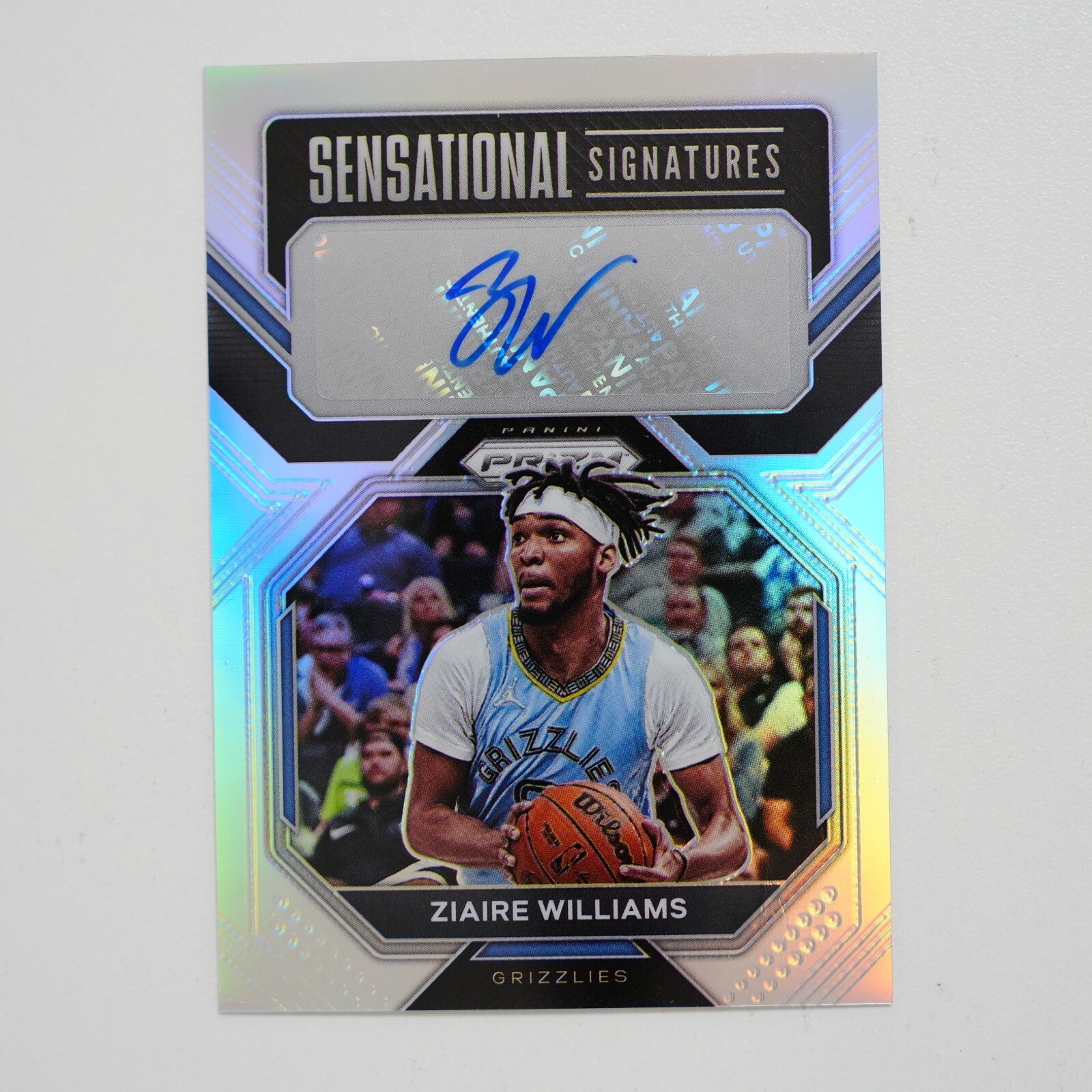 2022-23 Panini Prizm Sensational Signatures Ziaire Williams