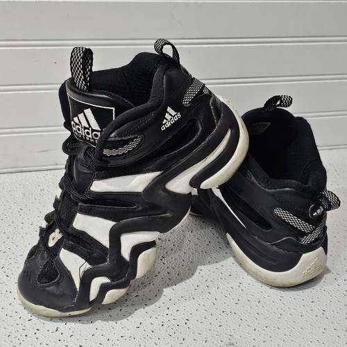 2013 ADIDAS CRAZY 8 J KOBE BRYANT 1 KB BLACK WHITE LEATHER