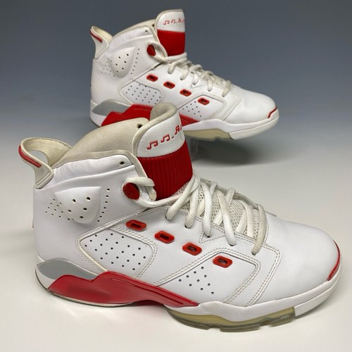 Size 10.5 - Jordan 6-17-23 White Fire Red | eBay