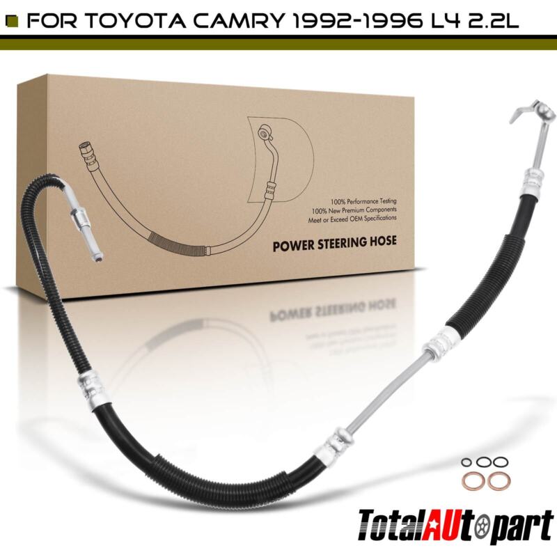 Power Steering Pressure Line Hose Assembly For Toyota Camry 1992 1993-1996 2.2l