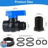 PVC Rain Barrel Spigot Kit 3/4