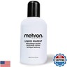 Mehron Makeup Liquid Makeup | Face Paint and Body Paint Perfect for Halloween, Cosplay I Air Brush Compatible 4.5 oz (133 ml) (MOONLIGHT WHITE)