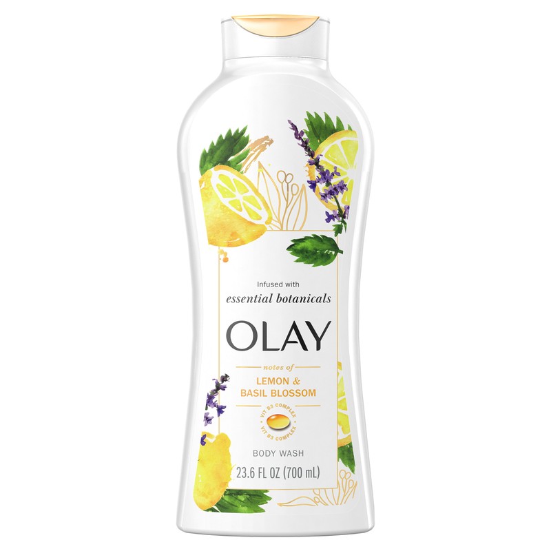 Olay Essential Botanicals Body Wash Nourishes & Hydrates Skin 23.6 fl oz 3 Pack