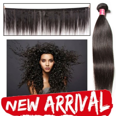 HAIR WEAVE/WEFT THREAD BLACK BROWN Deluxe HAIR EXTENSION Curly Best Quality US