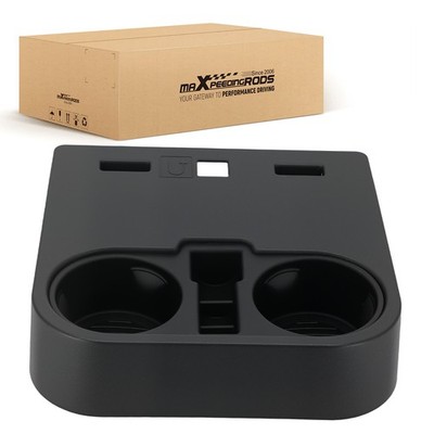 Dual Cup Holder Center Console for Ford F150 F250 F350 17-22 ABS HC3Z-2813562-AB