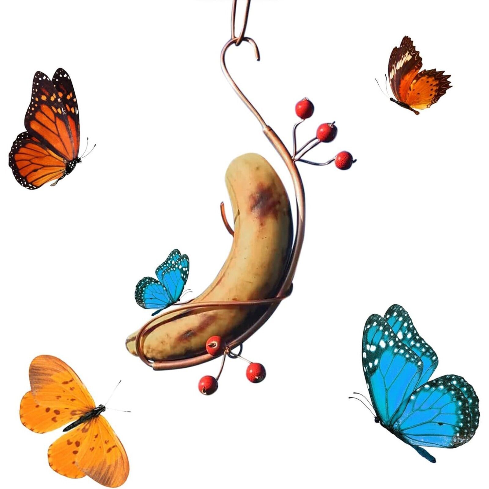 Coppervine Banana Holder Butterfly Magnet