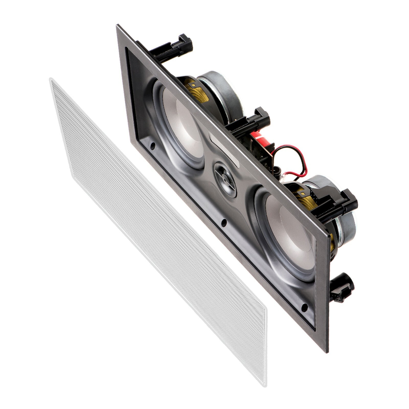 OSD Dual 5.25" In Wall Speaker LCR Center Channel 100W Trimless Design Single