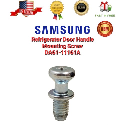 OEM Genuine Samsung Refrigerator Door Handle Mounting Screw DA61-11161A
