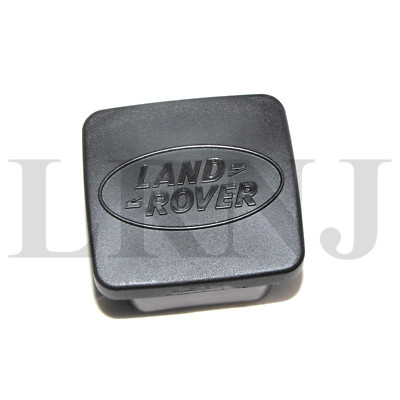 LAND ROVER TRAILER HITCH 2 INCHES RECEPTACLE PLUG WITH LOGO NEW GENUINE ANR3196