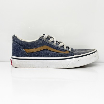 

Vans Boys Off The Wall 500714 Синие повседневные кроссовки, размер 3, Синий, Off The Wall