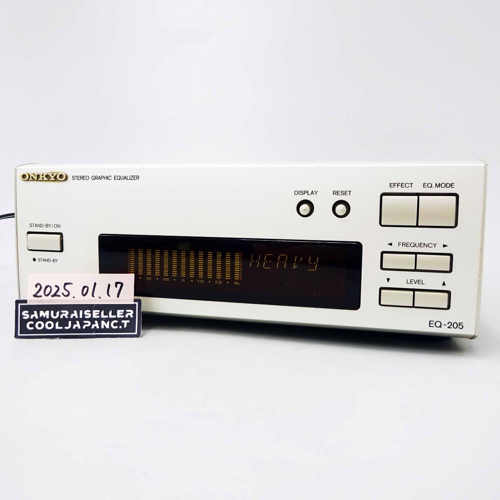 ONKYO オンキョー EQ-211M GRAPHIC EQUALIZER グラフィックエコ