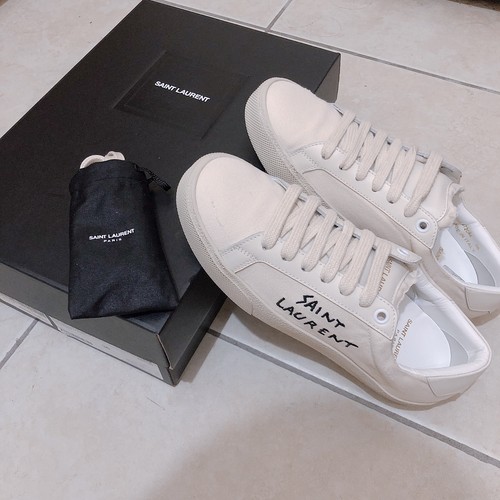 Yves Saint Laurent woMen's sneakers White Classic Court Size Yves Saint Laurent woMen's sneakers White Classic Court Size
