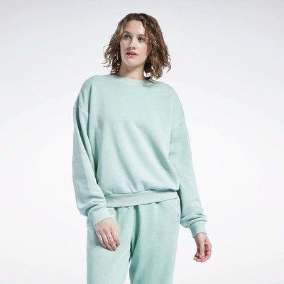 

Reebok Wmns Classics Natural Dye Small Logo Crewneck Women light sage, Light blue