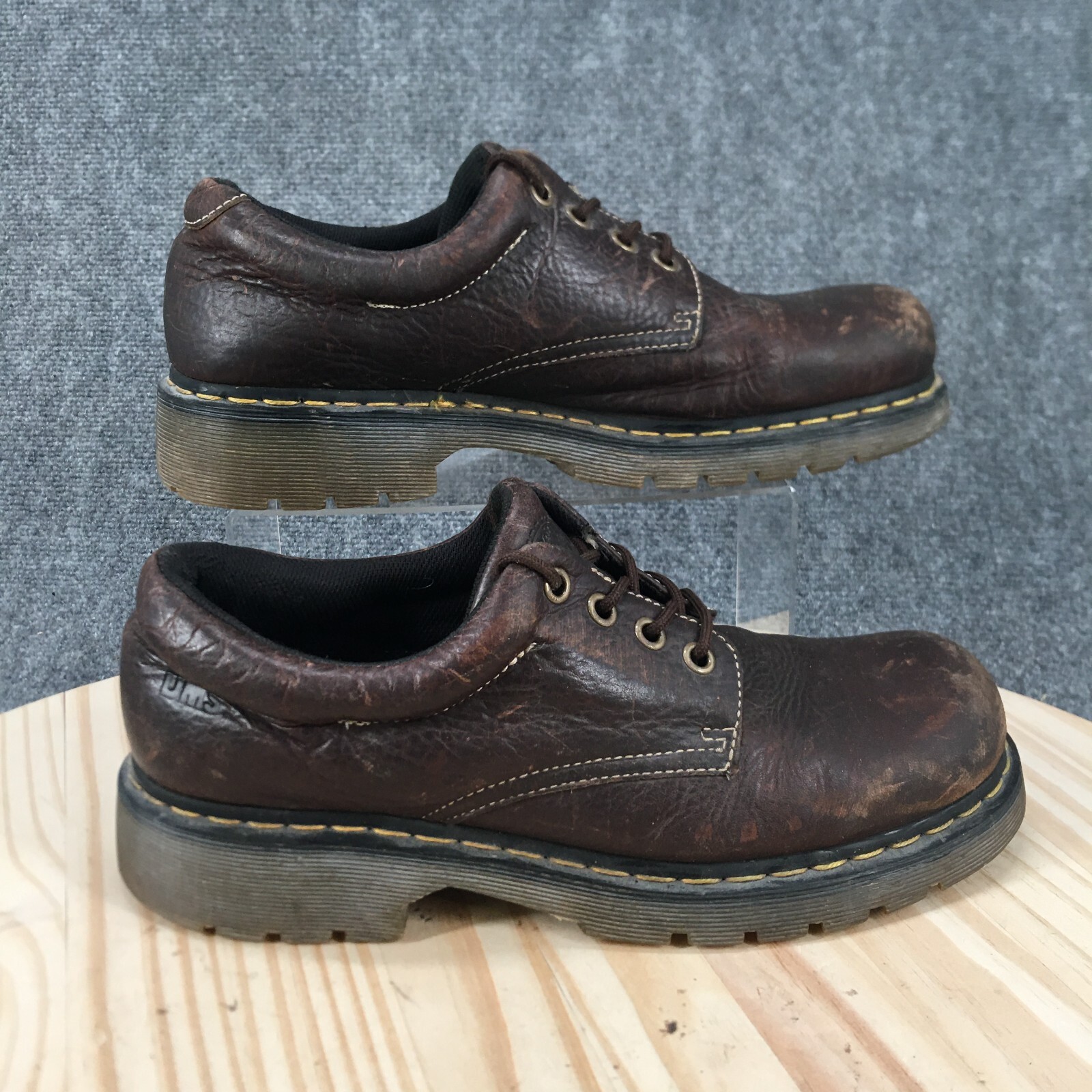 Dr Martens Shoes Mens 12 M Casual Oxford Brown Leather Lace