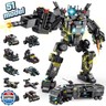 HISTOYE 51-in-1 Robot Building Kit for Kids Stem Building Toys Erector Set for Boys 8-12 Engineering Stem Projects Construction Building Blocks Toys Gifts for Boys Kids Age 6 7 8 9 10 11 12 Year Old