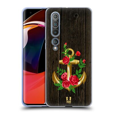 HEAD CASE DESIGNS ANCHORS AND FLORALS SOFT GEL CASE FOR XIAOMI PHONES