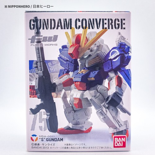 GUNDAM CONVERGE EX18 Ex-Sガンダム 新品 未開封 FW GUNDAM CONVERGE EX18 EX-S GUNDAM 1 piece toy / Gum